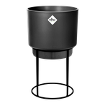 b.for studio rond 22cm living noir